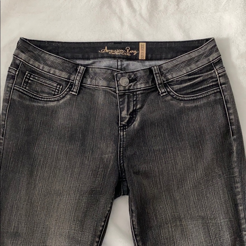 American Rag Cie Super Skinny Distressed Jeans
